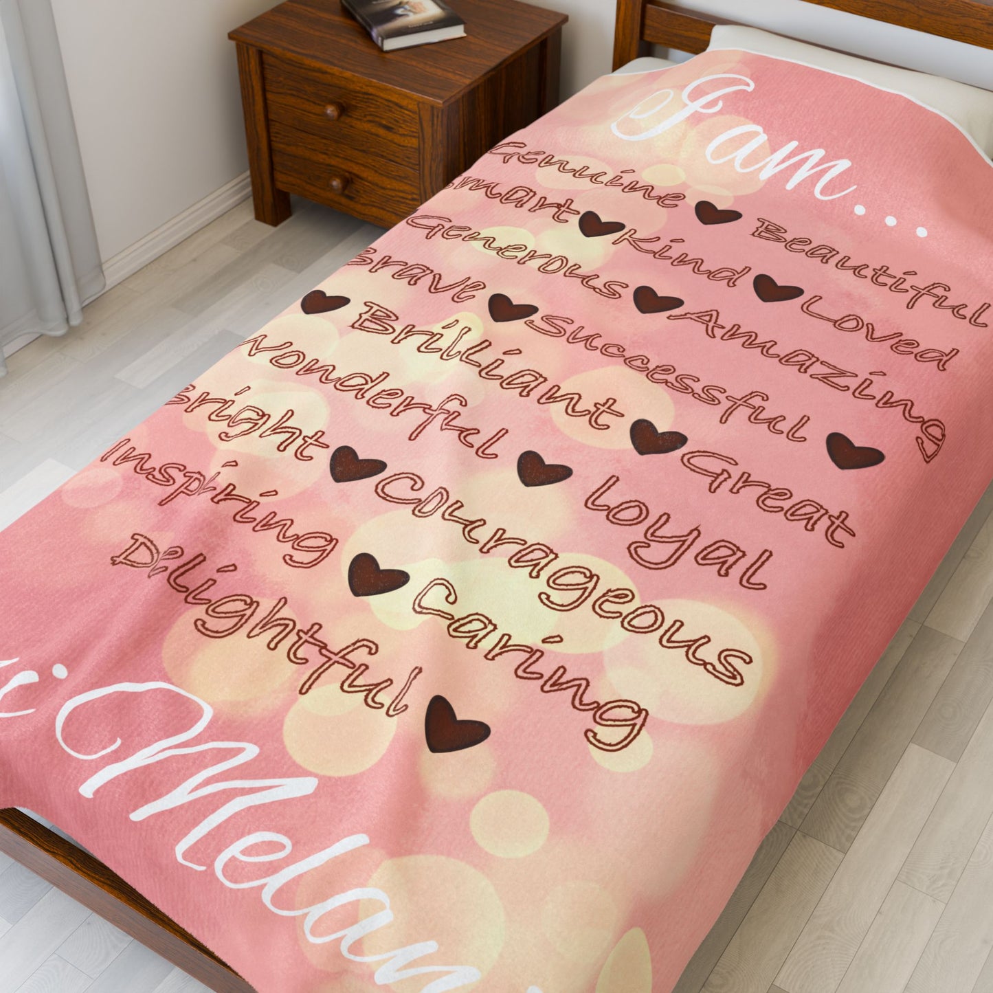 “Affirmations” Blanket