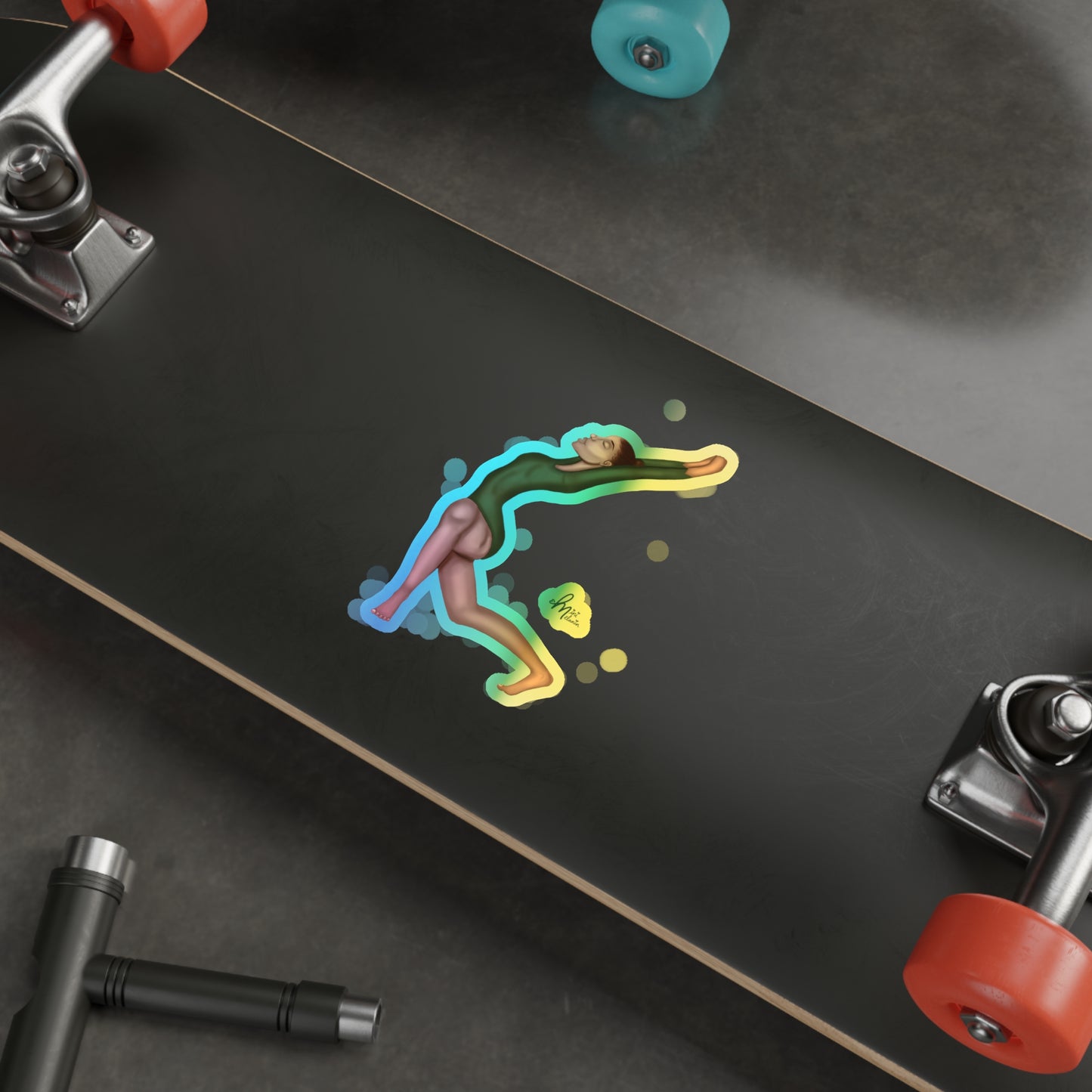 "Energy" Holographic Sticker