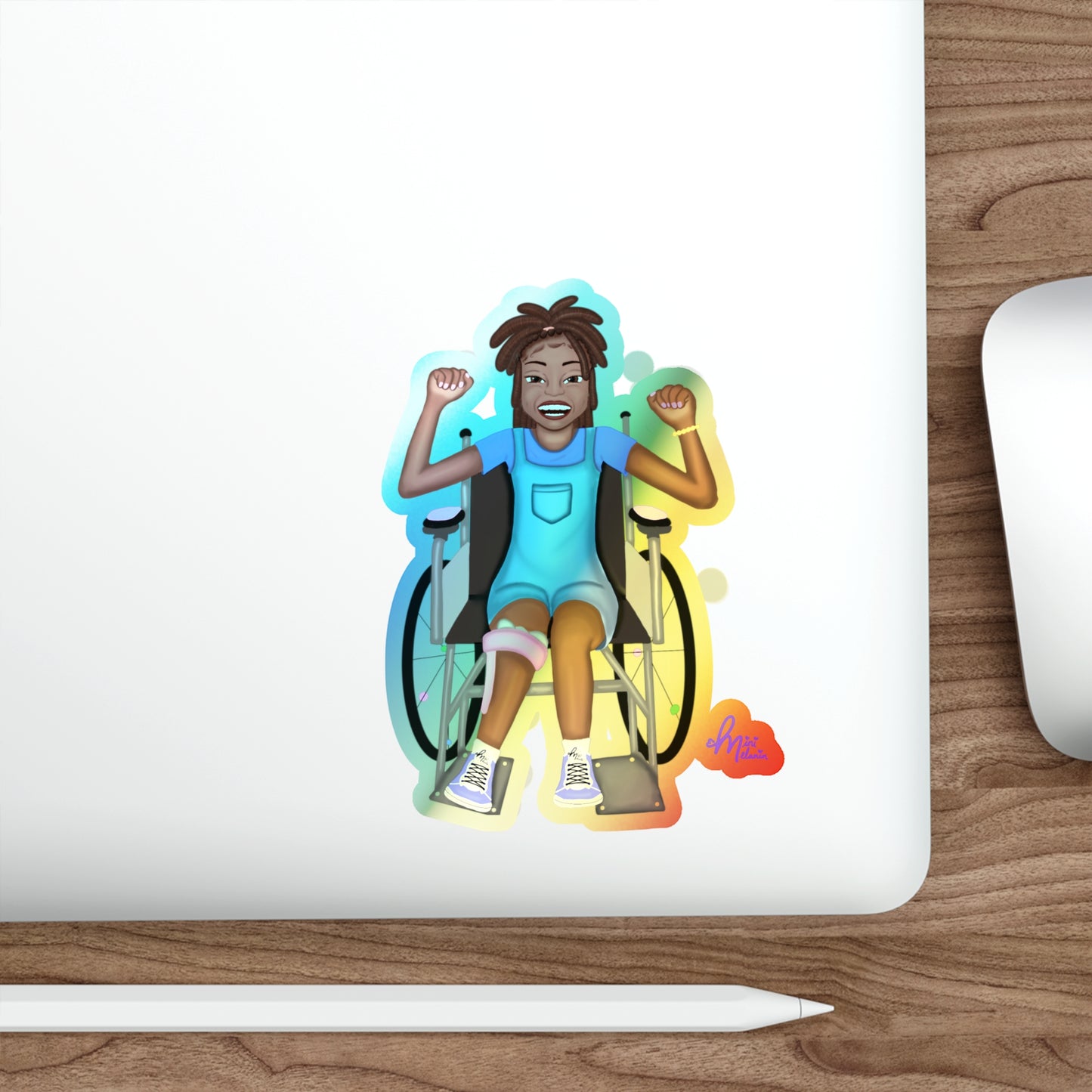 "ABLE" Holographic Sticker