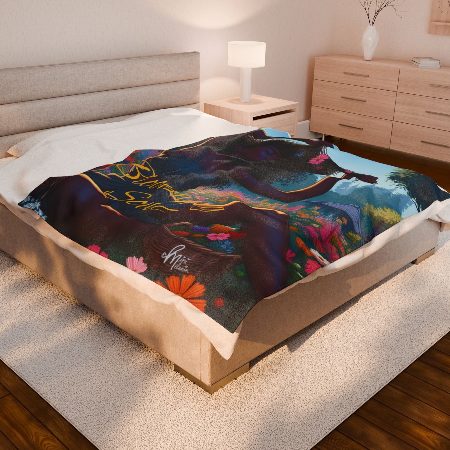 “Blooming Soul” Blanket