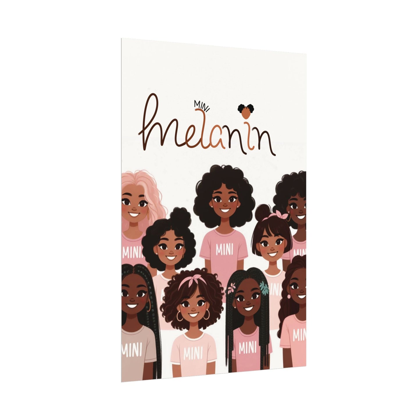 “Mini Melanin” Poster