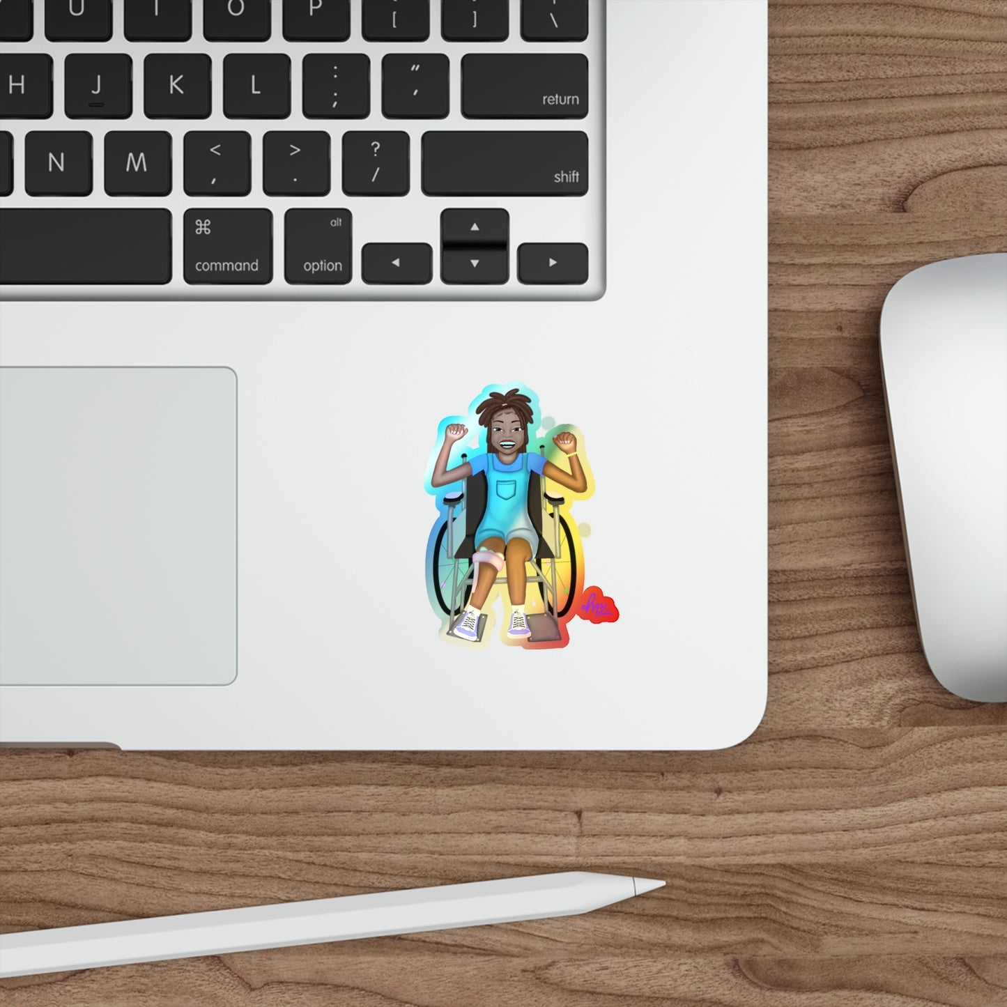 "ABLE" Holographic Sticker