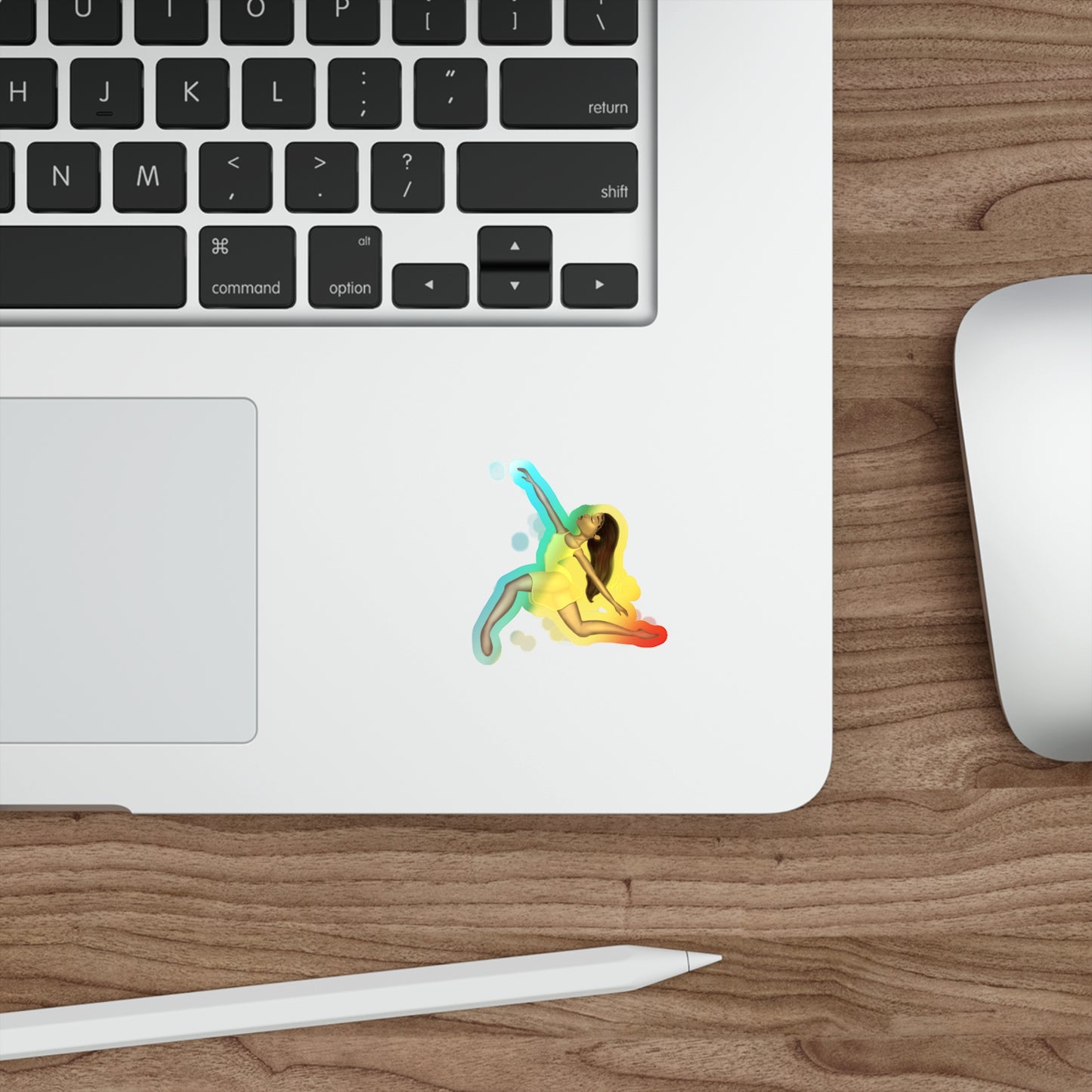"Flow" Holographic Sticker