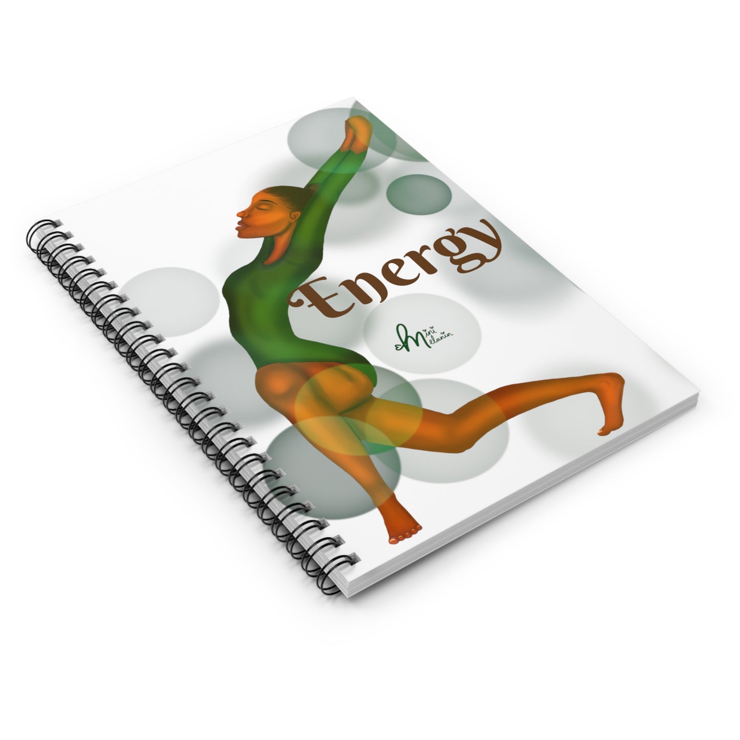 "Energy" Spiral Notebook