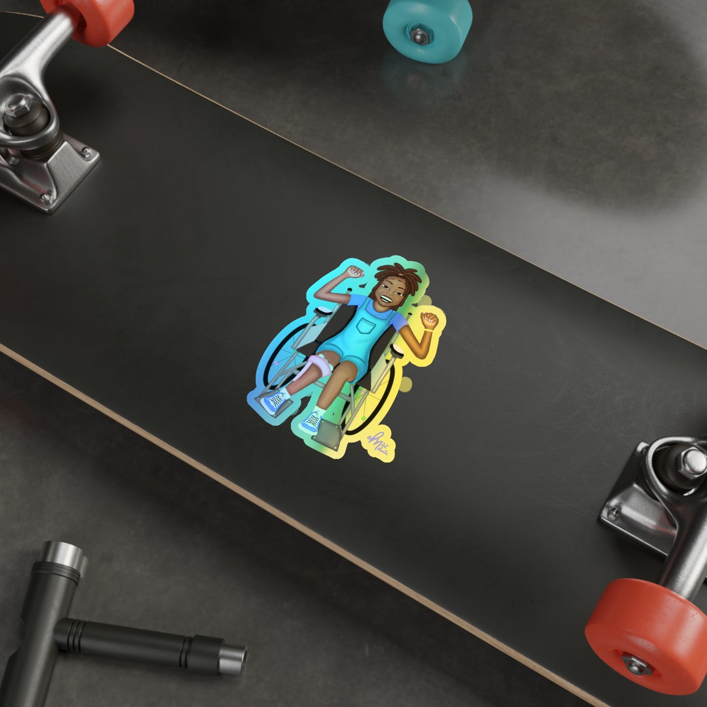 "ABLE" Holographic Sticker