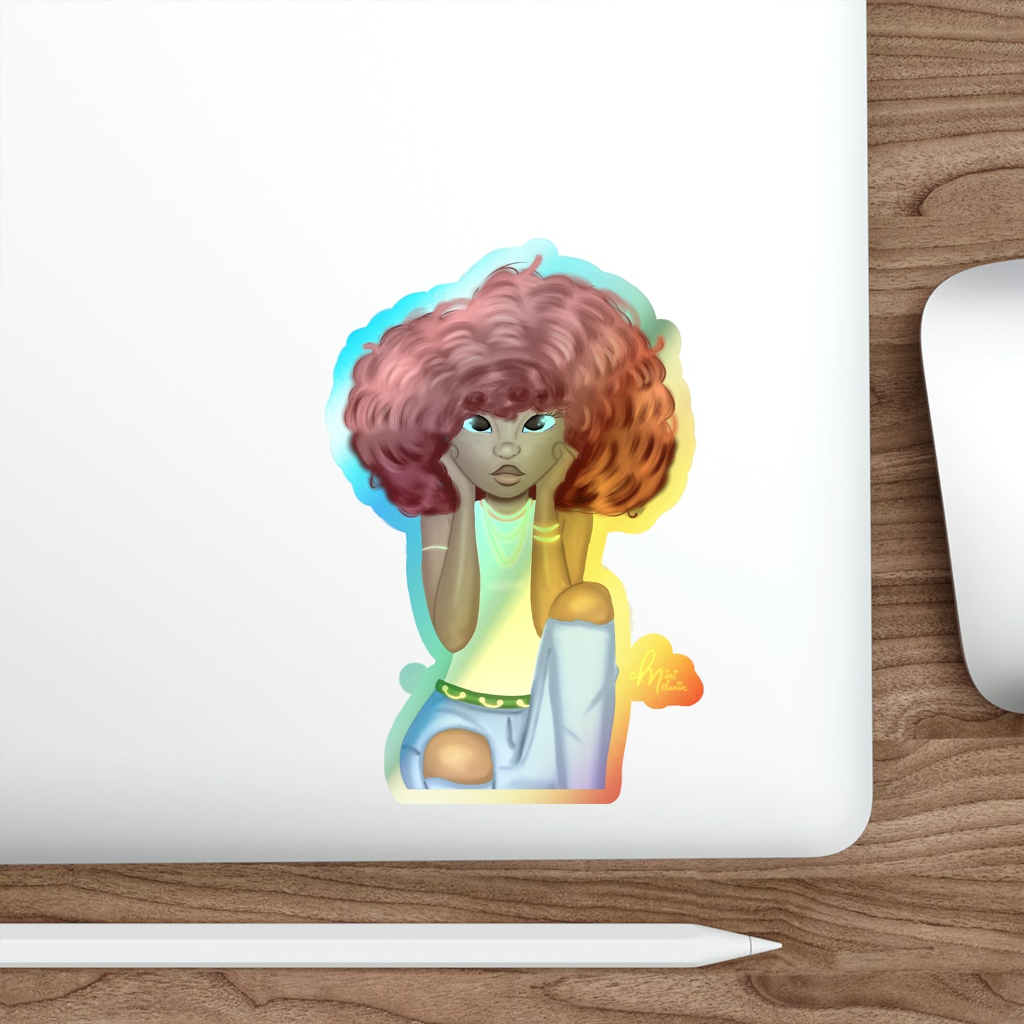 "Good Anxiety" Holographic Sticker