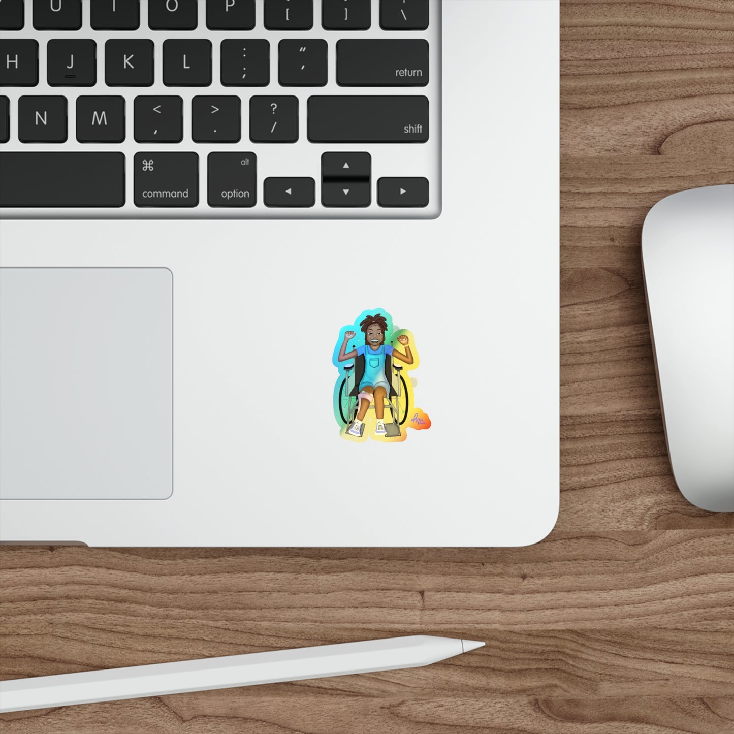 "ABLE" Holographic Sticker