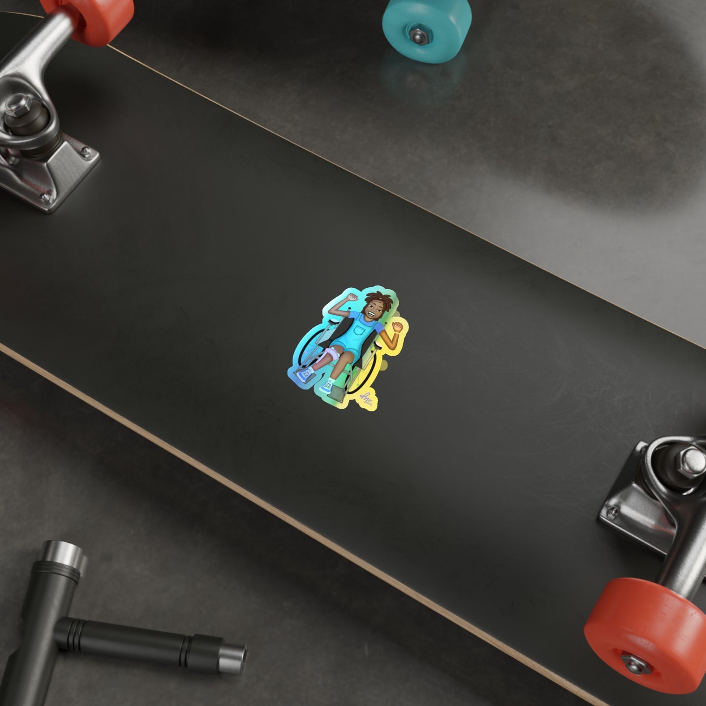 "ABLE" Holographic Sticker