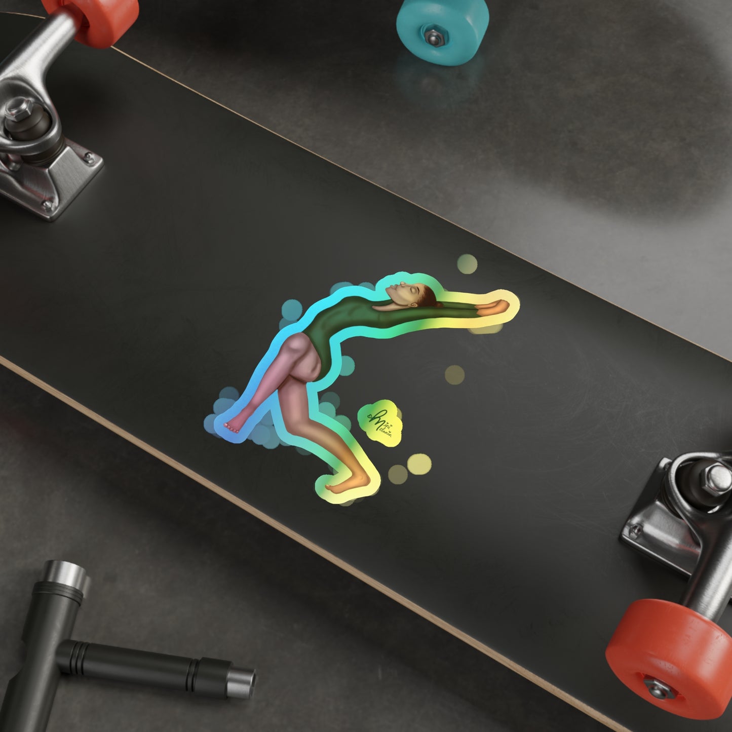 "Energy" Holographic Sticker