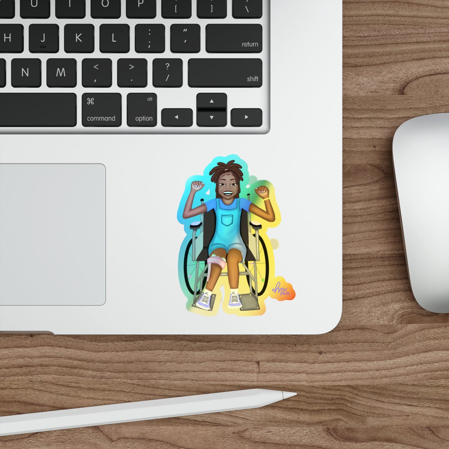 "ABLE" Holographic Sticker