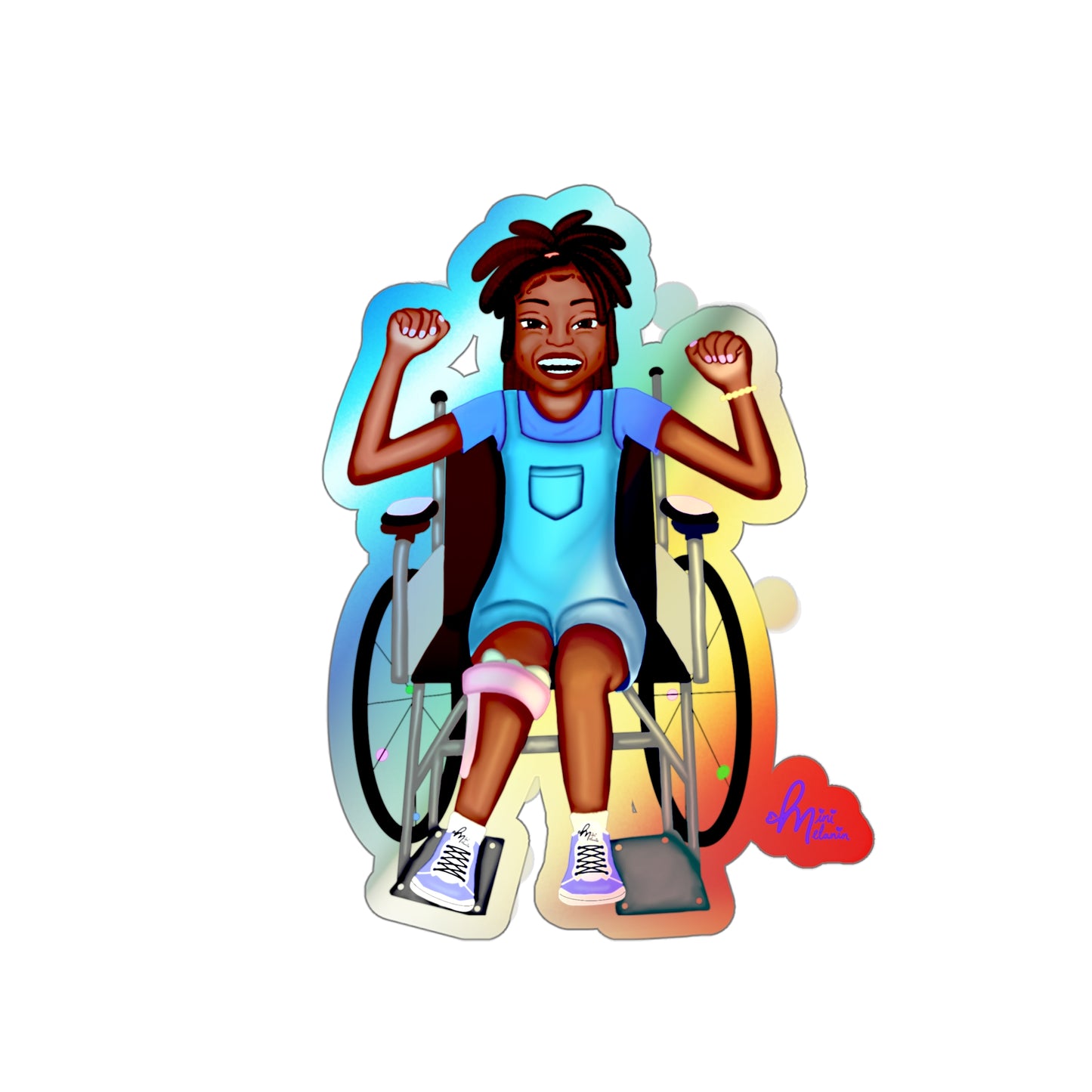 "ABLE" Holographic Sticker