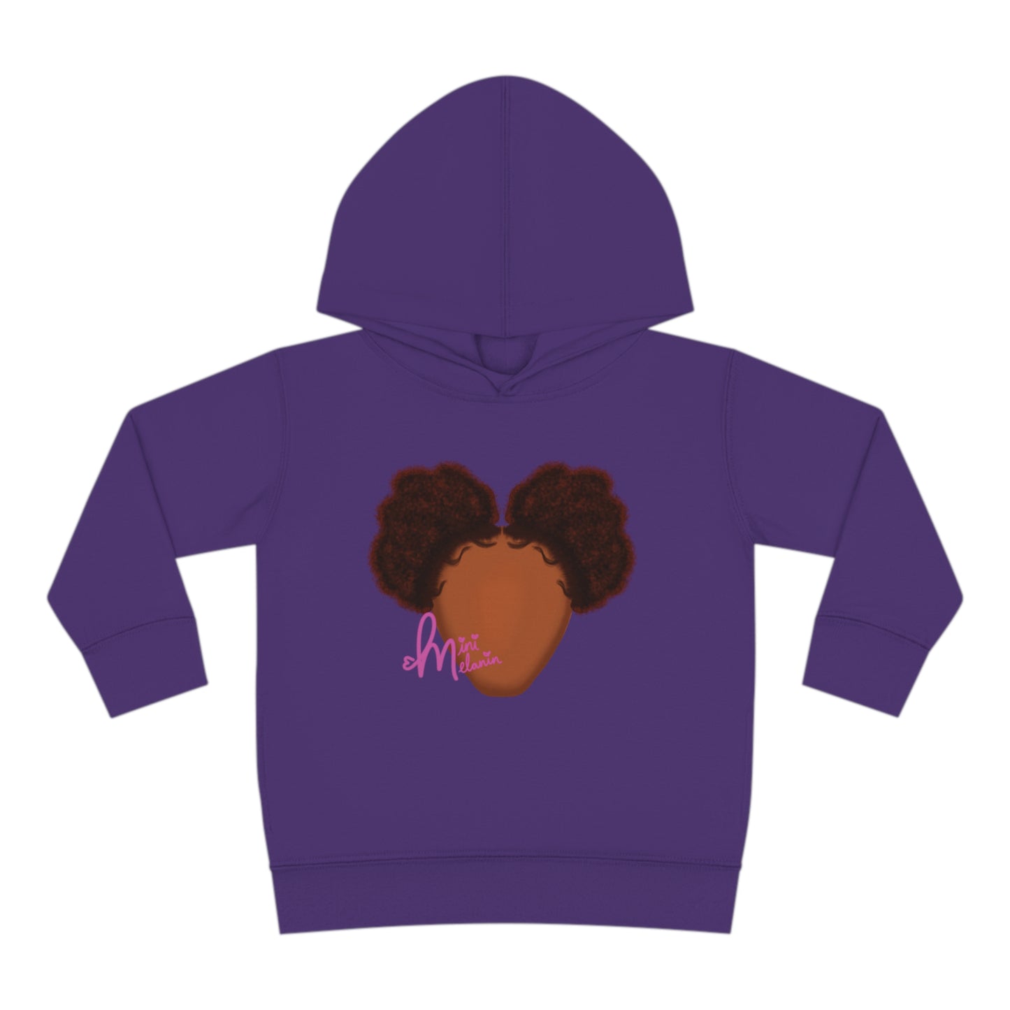 Mini Melanin Toddler Pullover Fleece Hoodie