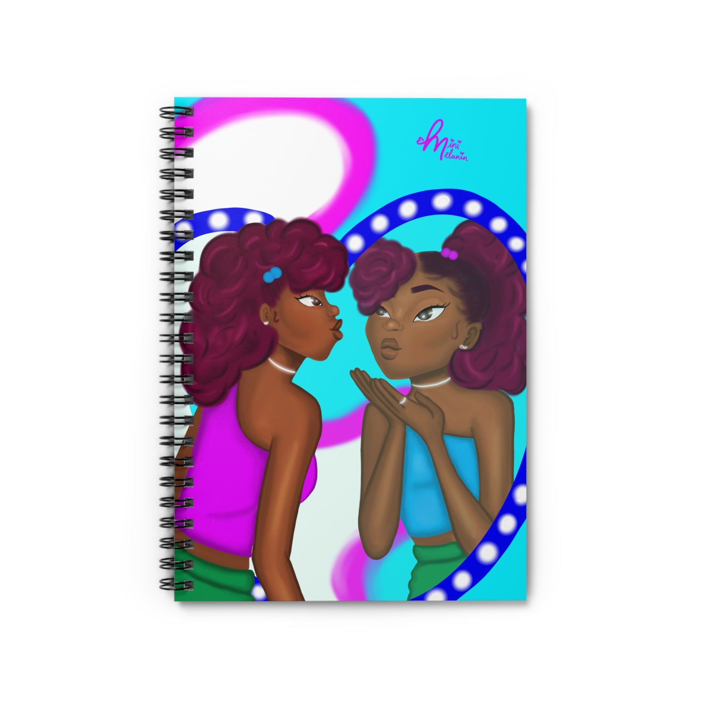 "Muah" Spiral Notebook