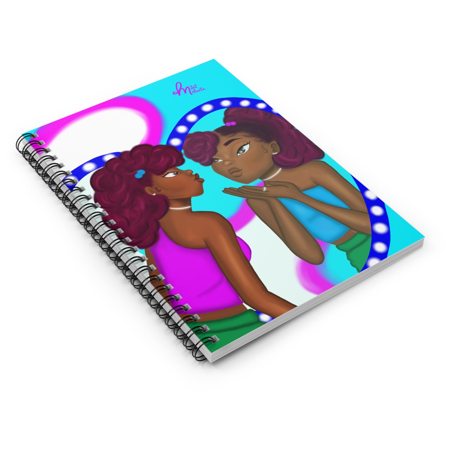 "Muah" Spiral Notebook