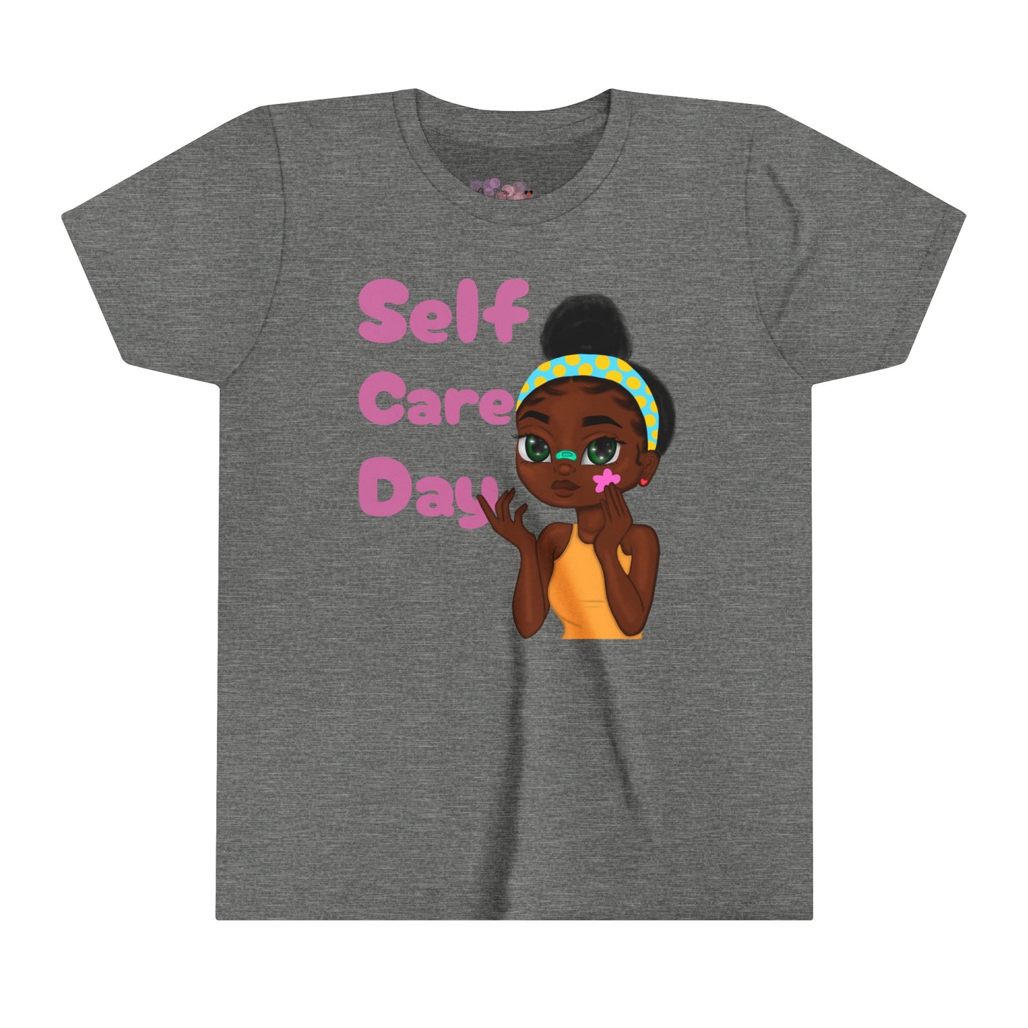 "Self Care" Youth Short Sleeve Tee