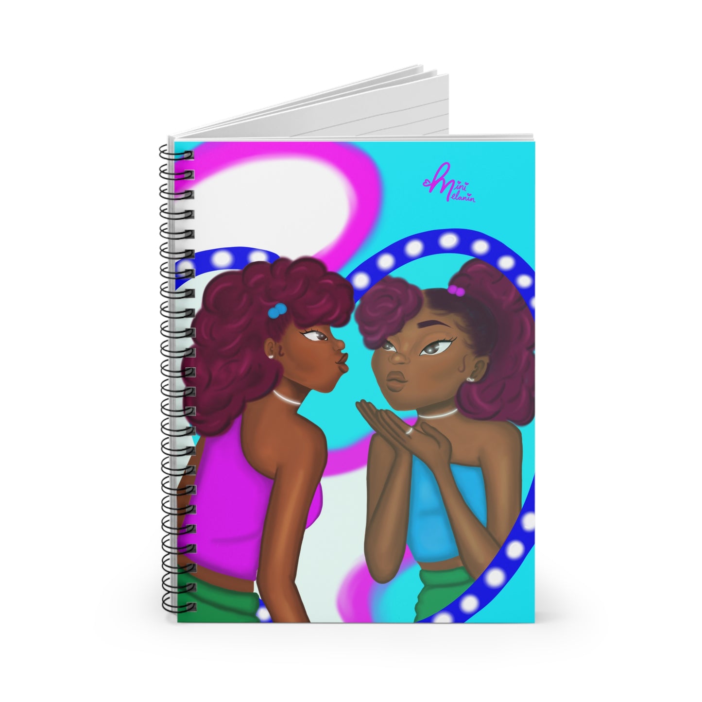 "Muah" Spiral Notebook