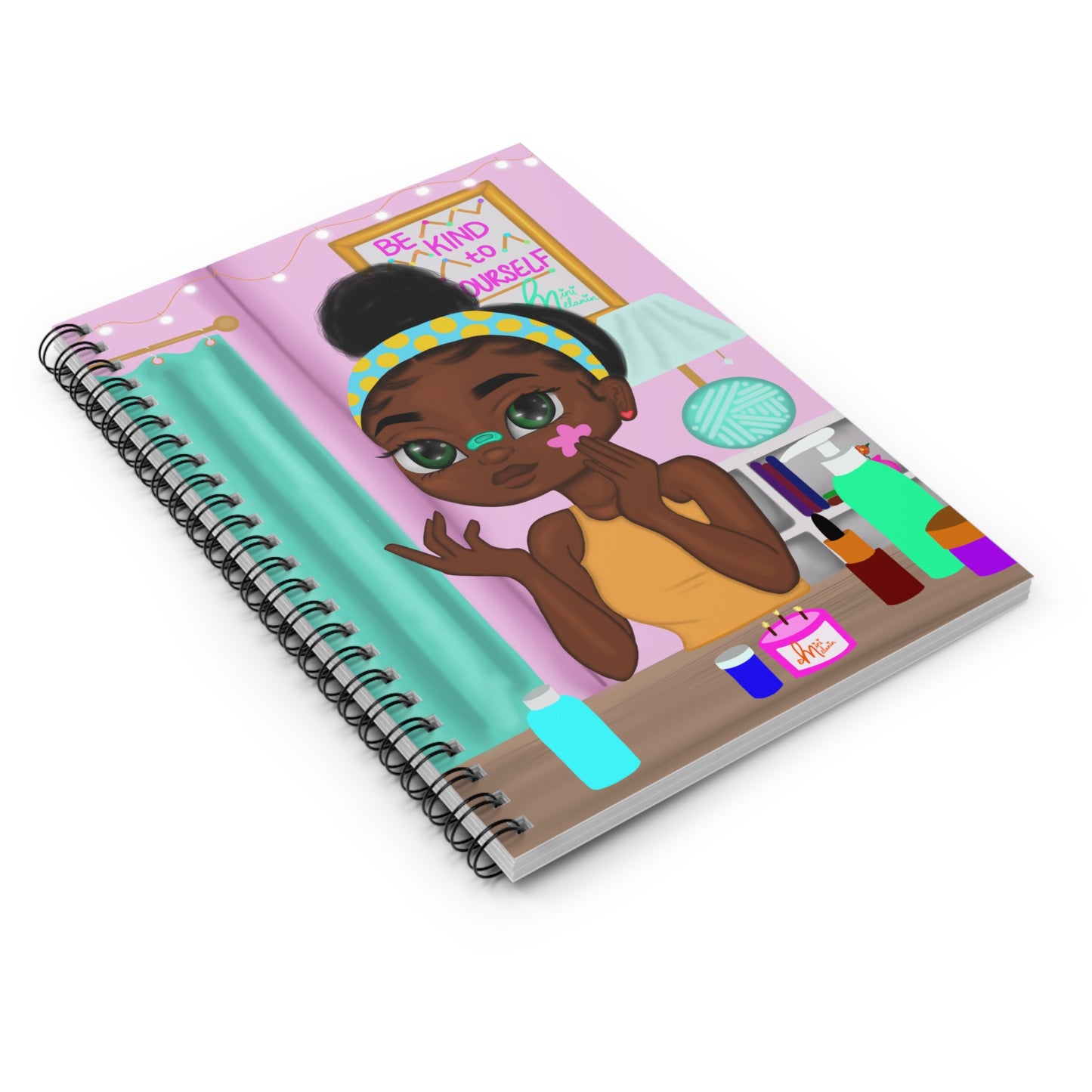 "Self Care" Spiral Notebook