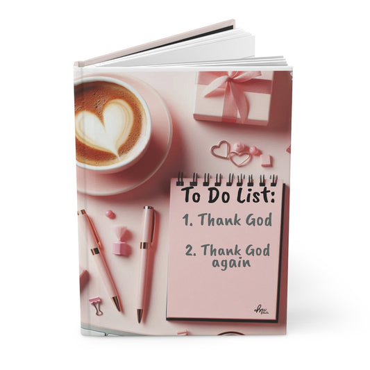“Thank God” Hardcover Journal