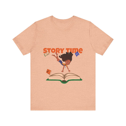 "Story-Time" Short Sleeve Tee