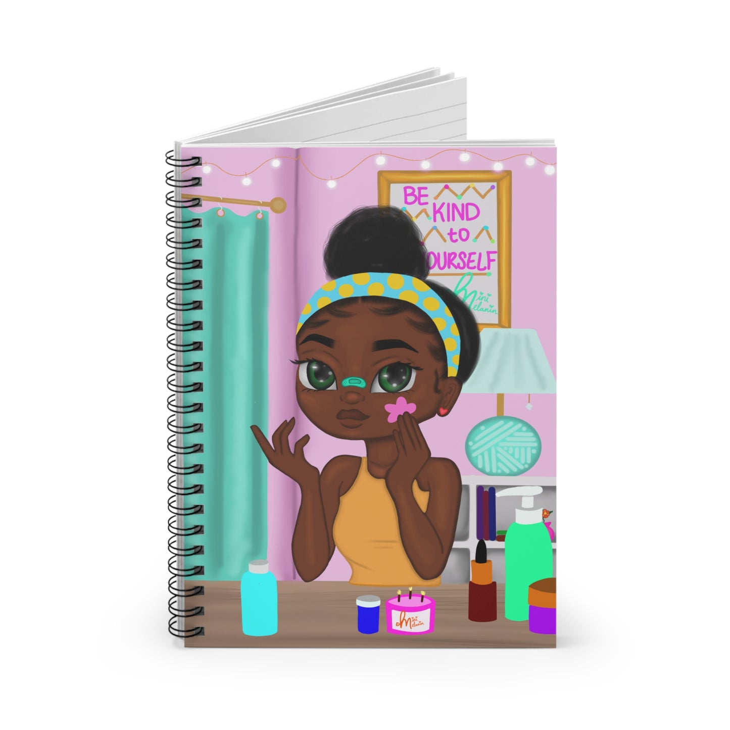 "Self Care" Spiral Notebook