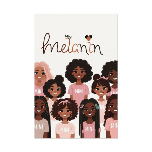 “Mini Melanin” Poster