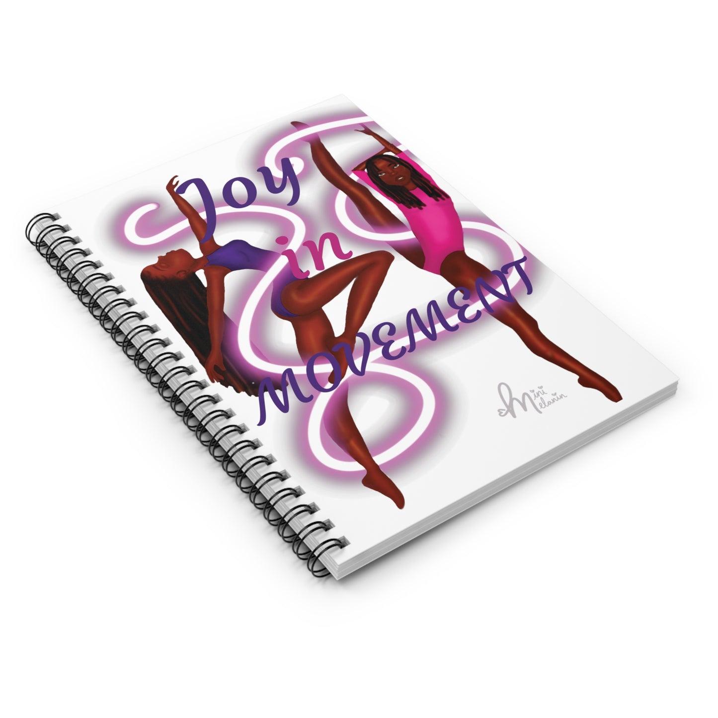 "Joy In Movement" Spiral Notebook